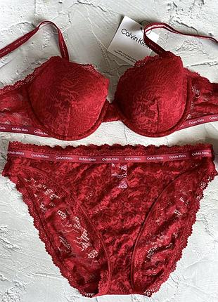 Комплект білизни calvin klein, s-m