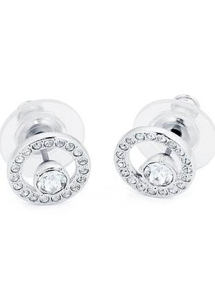 Серьги-пусеты swarovski creativity circle small 5201707