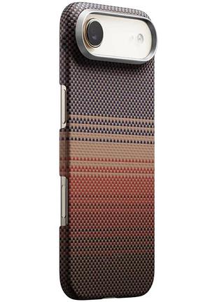 Чехол pc carbon protection slim with magsafe для apple iphone 17 air (6.5")