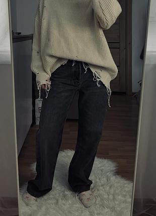 Шикарні якісні джинси прямого фасону massimo dutti