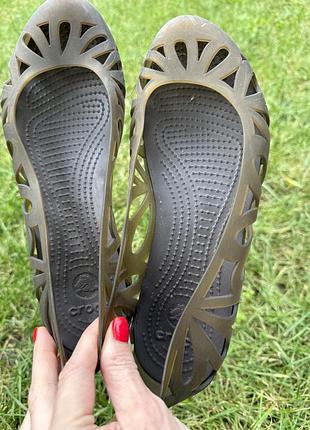 Балетки босоніжки crocs w 10 оригінал