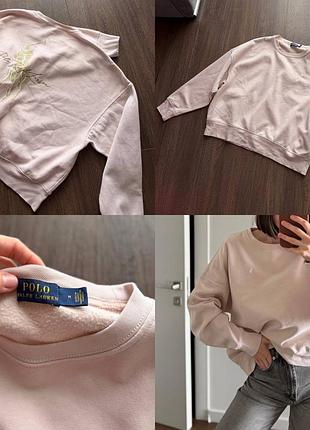 Світшот толстовка  худі polo ralph lauren свитшот кофта