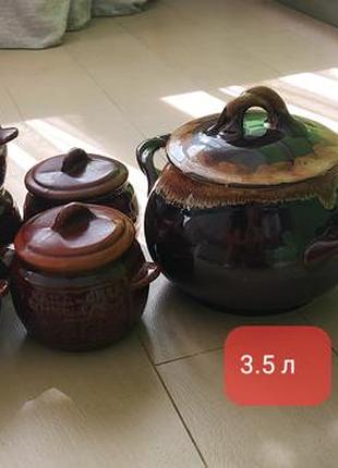 Глинянные горшки
