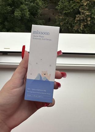 Mixsoon glacier water hyaluronic acid serum 100 мл | нова, запечатана | оригінал