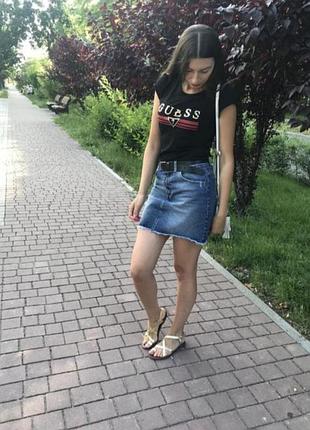 Юбка джинсовая 2