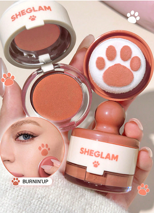 Румяна-штамп для лица sheglam cutie paw blush stamp - 404 burnin' up (6191-404)