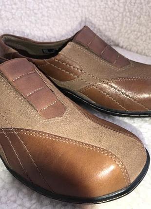 Шкіряні лофери clarks bendables, розмір:37, бренд.