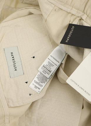 Чоловічі шорти autograph linen blend 8