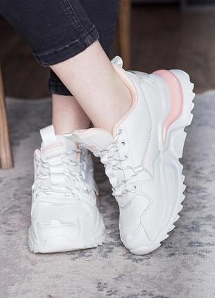 Кросівки жіночі fashion quana 2698 37 розмір 24 см білий