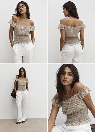 Легкий топ зара zara