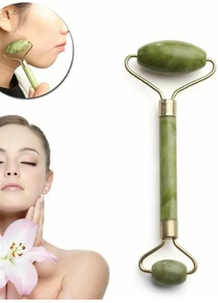 Кварцевый массажер для лица flawless facial roller massager art-339