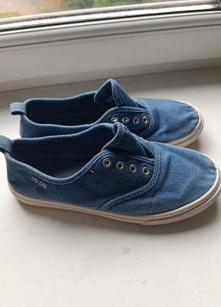 Макасины джинс 38р
