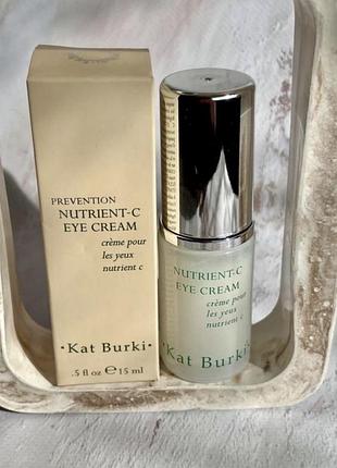 Інтентенсивний ліфтинг крем для шкіри навколо очей з вітаміном c kat burki nutrient c eye cream