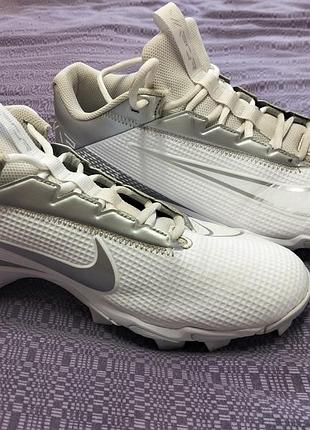 Бутси nike vapor edge shark2 білі, сріблясті