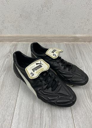 Puma king pro sg vintage football black gold boots shoes us9.5 uk8.5 eu42.5 бутси