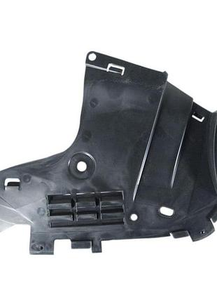 Защита переднего бампера renault logan 2009-2013, правая, пластик, avtm, 6001549323, 185611222