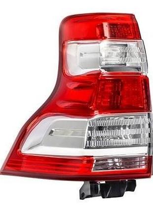 Фонарь задний toyota land cruiser prado 150 2013-2017, левый led, depo, 212-191ml-ue