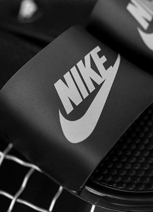 Тапочки nike black 5