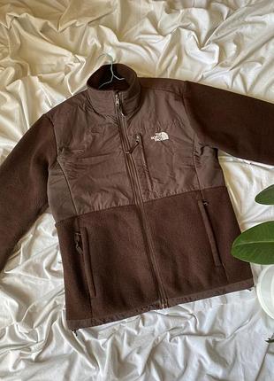 Флисовая куртка the north face retro denim