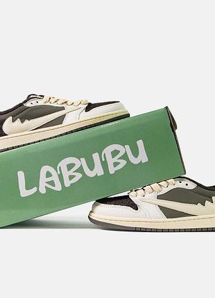 Кросівки nike labubu x travis scott x air jordan 1 low