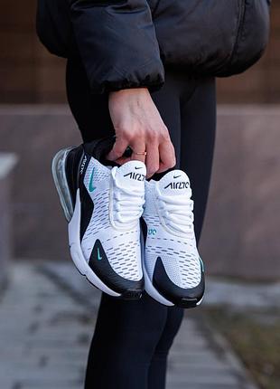 Nike air max 270 white black mint