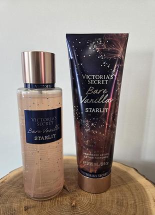Спрей і лосьйон для тіла victorias secret аромат barre vanila