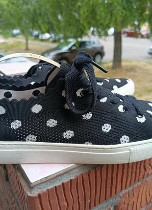Текстильные кеды в горошек kate spade new york abbie (оригинал)