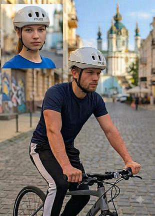 Шлем полиции британии снэйл размер м белая бу полиция snail шлем полыцы