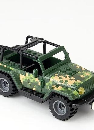 Военная машина зеленый джип хаки swat вторая мировая art1008