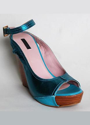 Босоножки женские pinko (12d0swz196 v80), размер 40, изумрудный цвет, натуральная кожа, made in italy