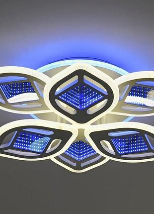 Потолочная люстра valeso 55480/3+3 белая, led
