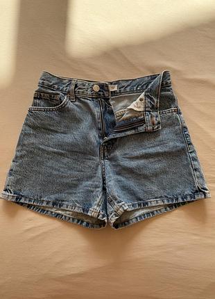 Джинсові шорти mango, розмір xs (eur 34) 💙