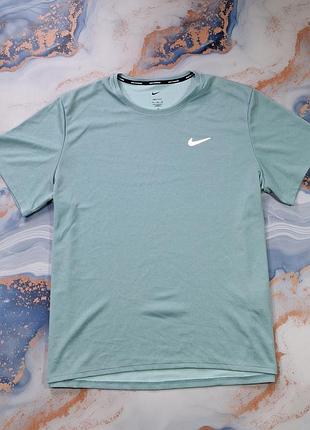 Футболка nike dri-fit miler спортивная майка тренировочная