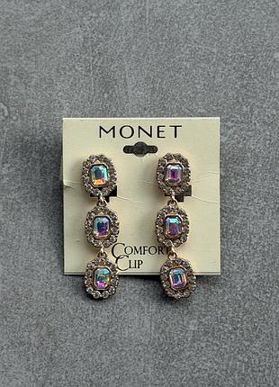 Сережки monet