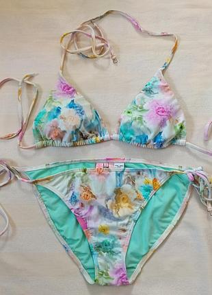 Купальник ted baker london бикини цветочный размер 3 (m) оригинал