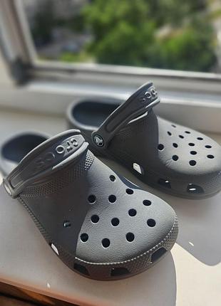 Классирующие crocs кроксы j2,размер 32-33 стелька 20см, мальчик серого цвета