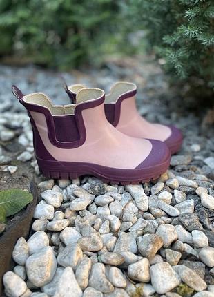 Гумові чобітки walkx для дівчинки 🌸32-20см!