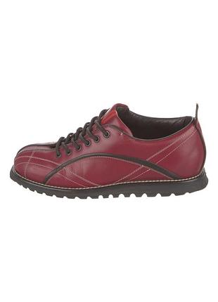 Шкіряні вінтажні кросівки prada sport linea rossa bowling 24 см
