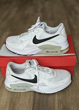 Оригінальні nike air max | 41.5 | білі | легкі та зручні
