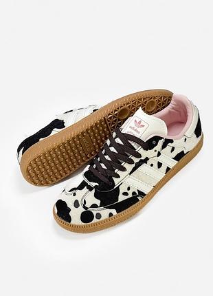 Кроссовки женские адидас adidas samba og cow print