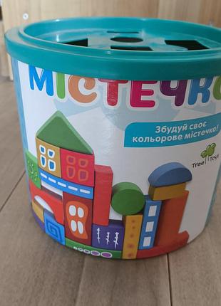 Деревянный конструктор