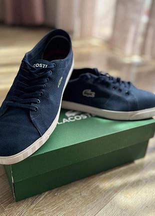 Оригінальні чоловічі кеди lacoste | 44 (us 10.5) | 27,8 см | ідеальний стан