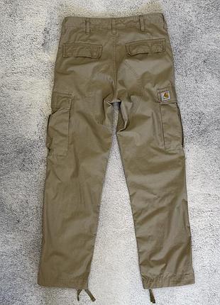 Carhartt wip regular cargo pant ripstop w29 l32 бежеві карго