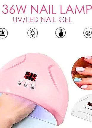Видео обзор - уф led лампа для маникюра beauty nail fd 258 36w / сушилка гель-лака