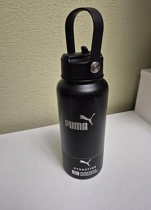 Фирменная спортивная бутилка для воды puma 950 мил