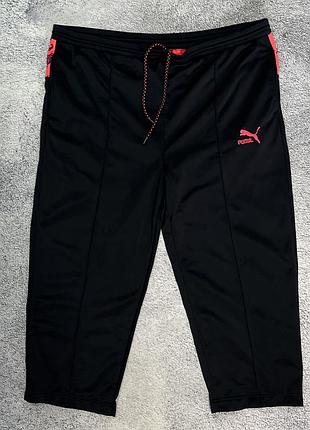 Вінтажні чоловічі спортивні бриджі puma 3/4 капрі l xl