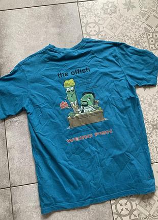 Чоловіча вінтажна футболка weird fish l