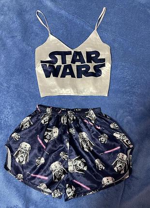 Атласна піжама star wars 💙