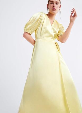 Сукня лимонна zara