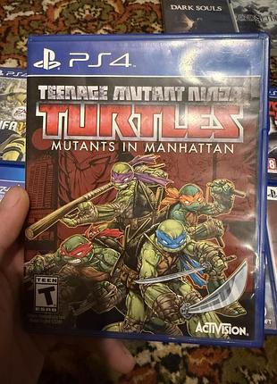 Teenage mutant ninja turtles ps4 диск playstation